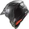 LS2 MX703 X-FORCE-06 CARBON-6K off-road helma lesklá-černá vel.3XL